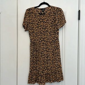Leopard Acqua dress - size s